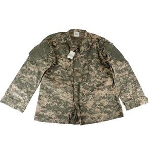 US Army Coat Mens Medium Regular ACU Jacket Combat Uniform BDU Digital Camo 2008
